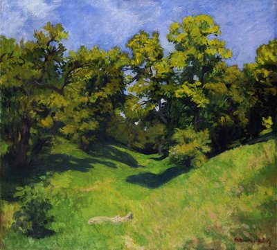 The Edge of the Grove by Károly Ferenczy